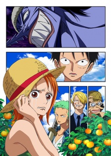 One Piece: Episode of Luffy - Hand Island Adventure — okładka anime