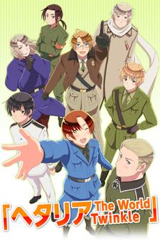 Hetalia Axis Powers: Paint it, White! — okładka anime