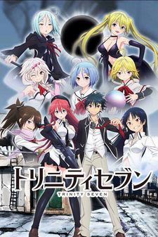 Trinity Seven: Eternal Library & Alchemic Girl — okładka anime