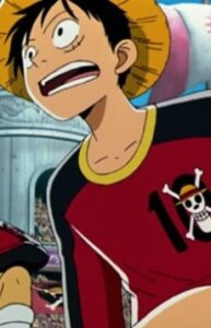 ONE PIECE: Yume no Soccer Ou! — okładka anime