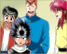 Yuu☆Yuu☆Hakusho Picture Drama — okładka anime