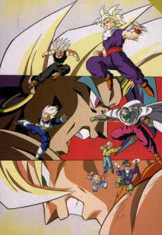 Dragon Ball Z: Broly - The Legendary Super Saiyan — okładka anime