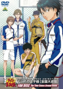 Tennis no Ouji-sama OVA: Zenkoku Taikai-hen Final Chibi Character Flash Animation — okładka anime