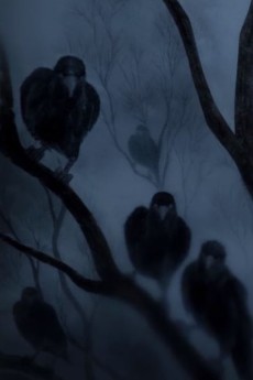While the Crows Weeps — okładka anime