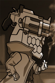 No Guns Life Mini — okładka anime