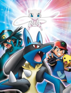 Okładka anime Pokémon: Lucario and the Mystery of Mew