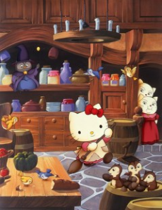 Hello Kitty no Cinderella — okładka anime