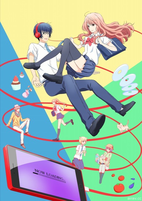 More than a Married Couple, but Not Lovers. — okładka anime