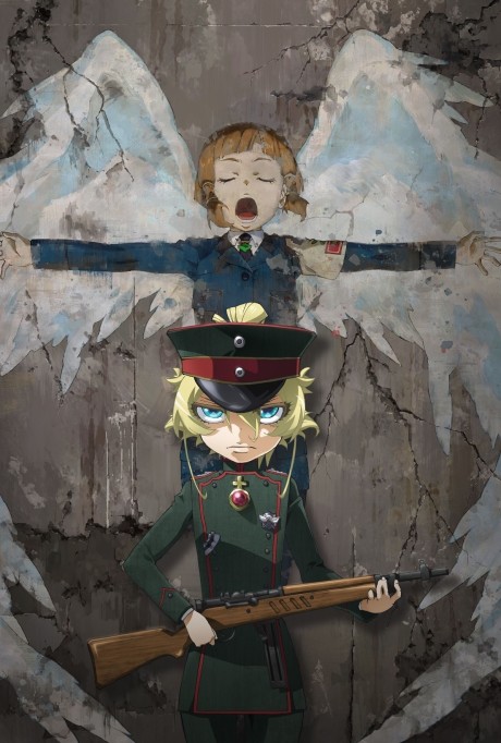 Girls und Panzer der Film — okładka anime