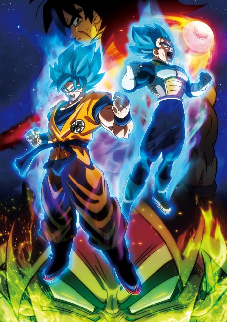 Dragon Ball Super: Broly — okładka anime