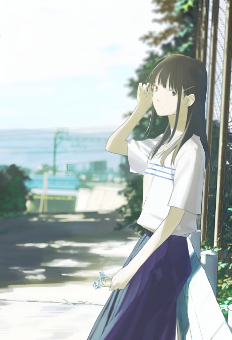 Boku wa Robot Goshi no Kimi ni Koi wo Suru — okładka anime