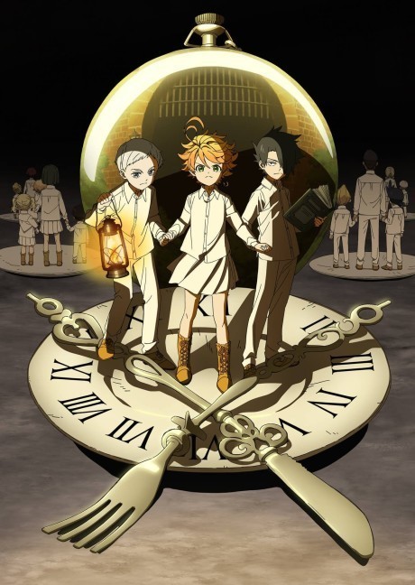 The Promised Neverland — okładka anime