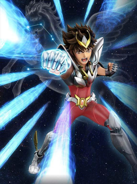 Knights of the Zodiac: Saint Seiya — okładka anime