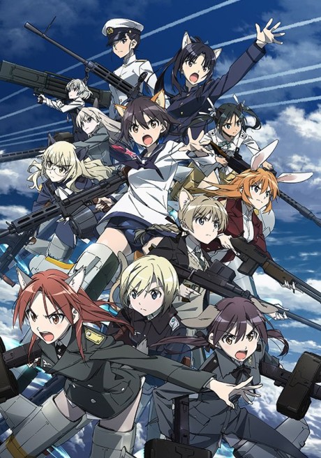 Strike Witches: Road to Berlin — okładka anime