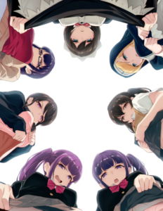 Show Me Your Panties While You Give Me That Disgusted Look! 2 — okładka anime