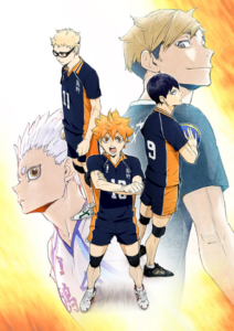 HAIKYU!! TO THE TOP — okładka anime