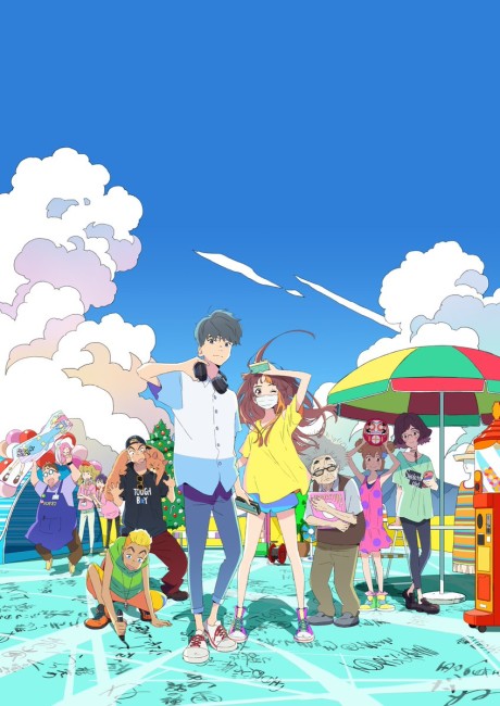 Words Bubble Up Like Soda Pop — okładka anime