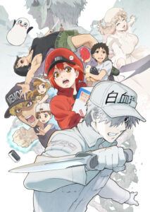 Cells at Work!! — okładka anime