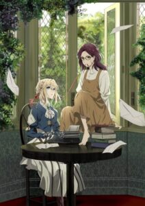 Violet Evergarden: Eternity and the Auto Memory Doll — okładka anime