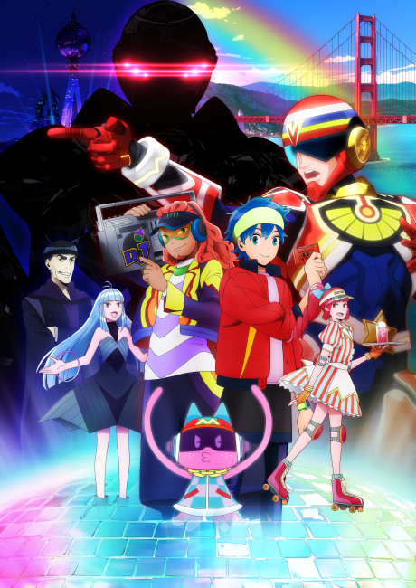 MUTEKING THE Dancing HERO — okładka anime