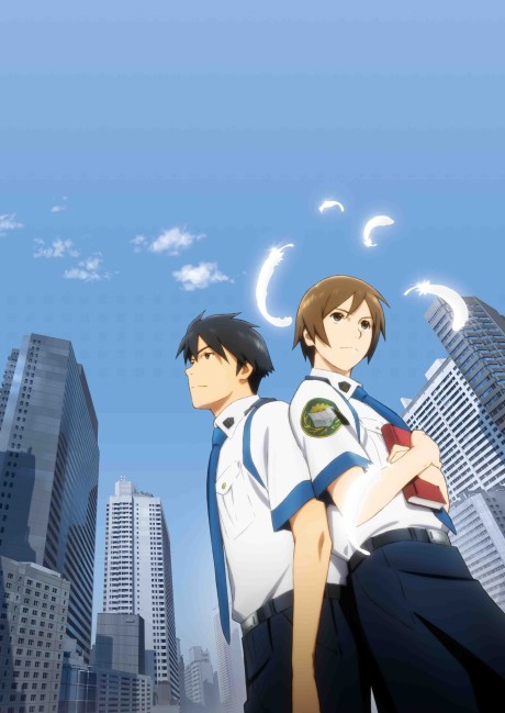 Yomigaeru Sora: Rescue Wings — okładka anime