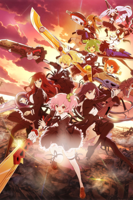 Assault Lily BOUQUET — okładka anime