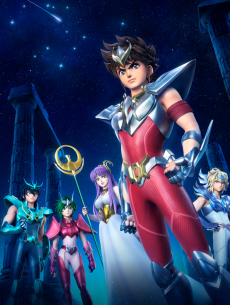 Knights of the Zodiac: Saint Seiya Part 2 — okładka anime