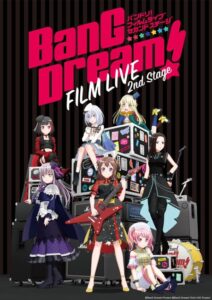 BanG Dream! FILM LIVE 2nd Stage — okładka anime