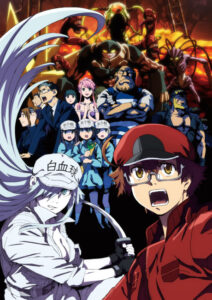 Cells at Work! CODE BLACK — okładka anime