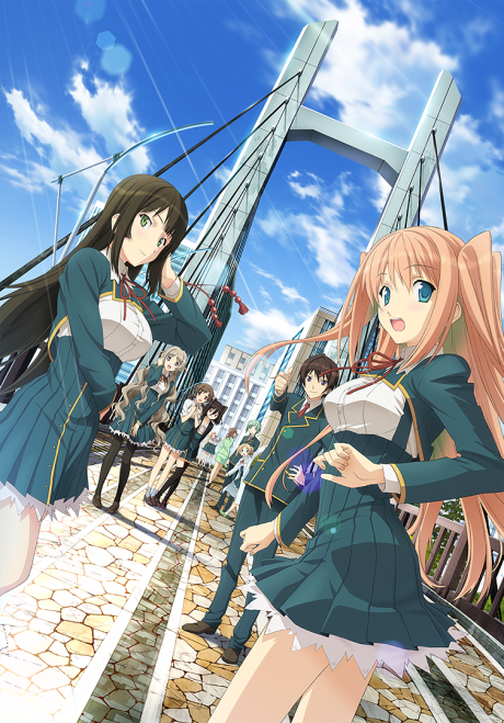 A Good Librarian Like a Good Shepherd — okładka anime