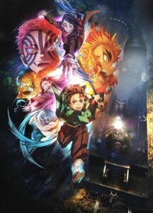 Demon Slayer: Kimetsu no Yaiba Mugen Train Arc — okładka anime