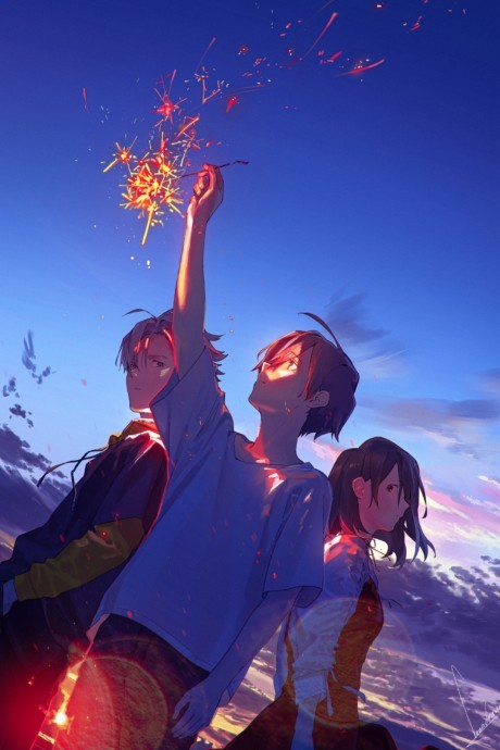 Summer Ghost — okładka anime