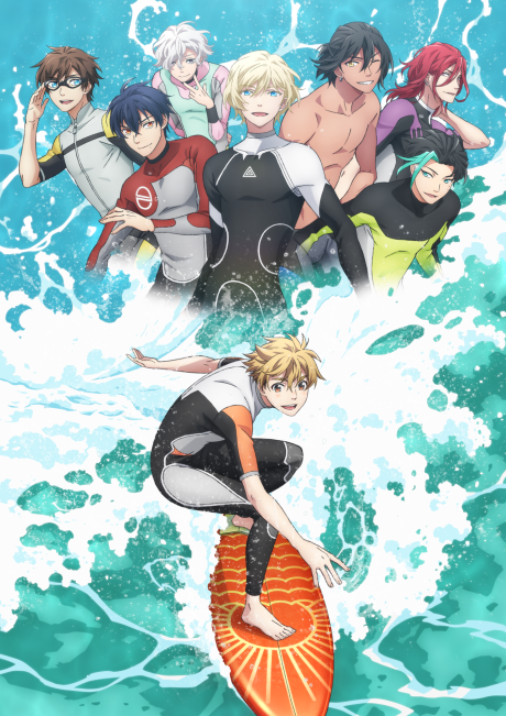 High Speed! -Free! Starting Days- — okładka anime