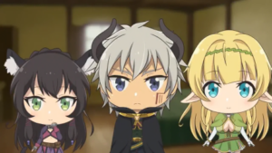 Isekai Maou to Shoukan Shoujo no Dorei Majutsu Ω Mini Anime — okładka anime