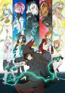 BUILD-DIVIDE -#000000- CODE BLACK — okładka anime
