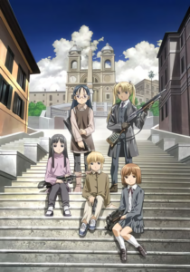 Gunslinger Girl — okładka anime