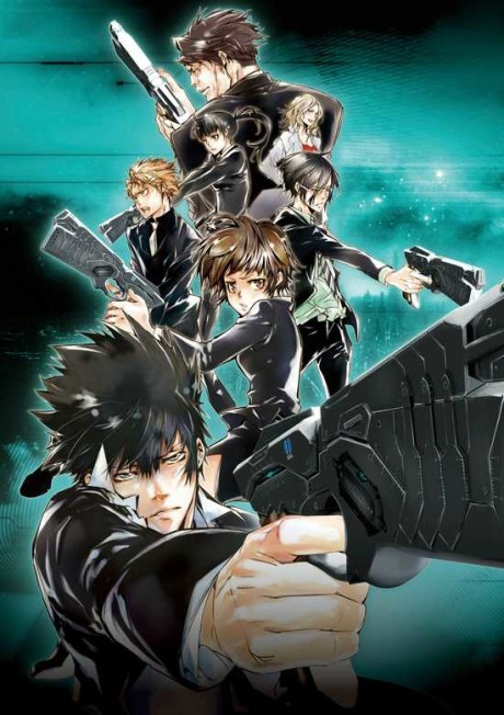 PSYCHO-PASS — okładka anime