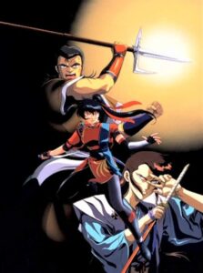 Wrath of the Ninja — okładka anime