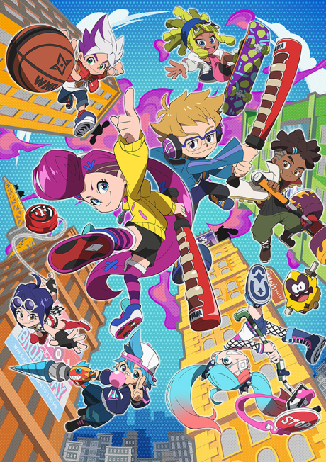 Ninjala the Animation — okładka anime