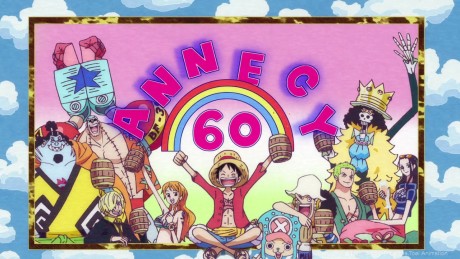 One Piece: Annecy Festival 60th Anniversary — okładka anime