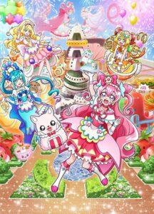 Delicious Party♡Precure: Yumemiru♡Okosama Lunch! — okładka anime