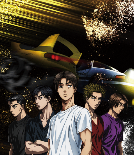 New Initial D Movie: BATTLE DIGEST — okładka anime