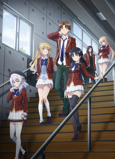 Classroom of the Elite Season 3 — okładka anime