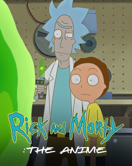 Rick and Morty: The Anime — okładka anime