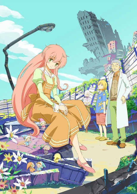DEAD DEAD DEMONS DEDEDEDE DESTRUCTION — okładka anime