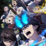 Blue Exorcist — okładka anime