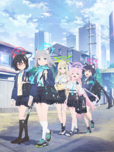 Blue Archive The Animation — okładka anime