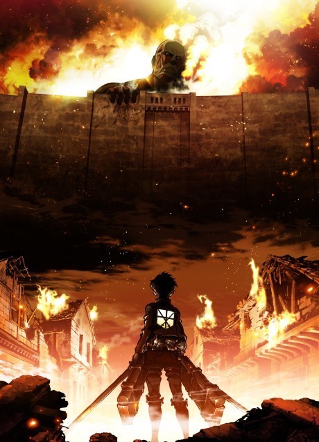 Attack on Titan — okładka anime