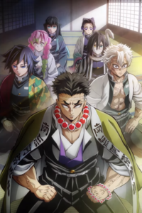 Demon Slayer: Kimetsu no Yaiba Hashira Training Arc — okładka anime
