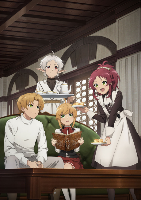 Mushoku Tensei: Jobless Reincarnation Season 2 Part 2 — okładka anime